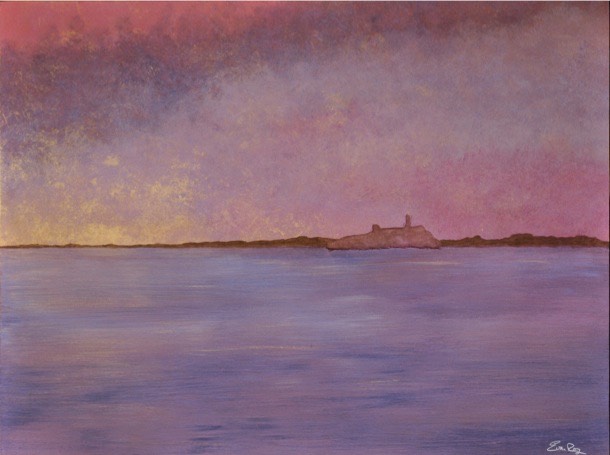 The Rock At Twilight